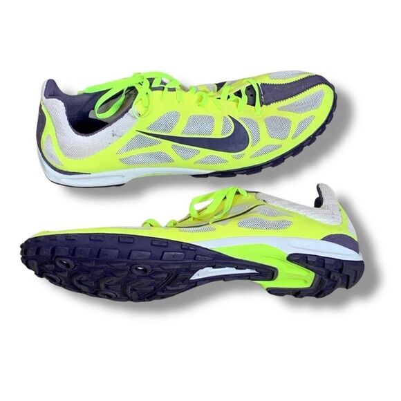 Nike Waffle XC Track & Field Shoes Men’s Size 13 Neon Yellow Black Running - Picture 3 of 13